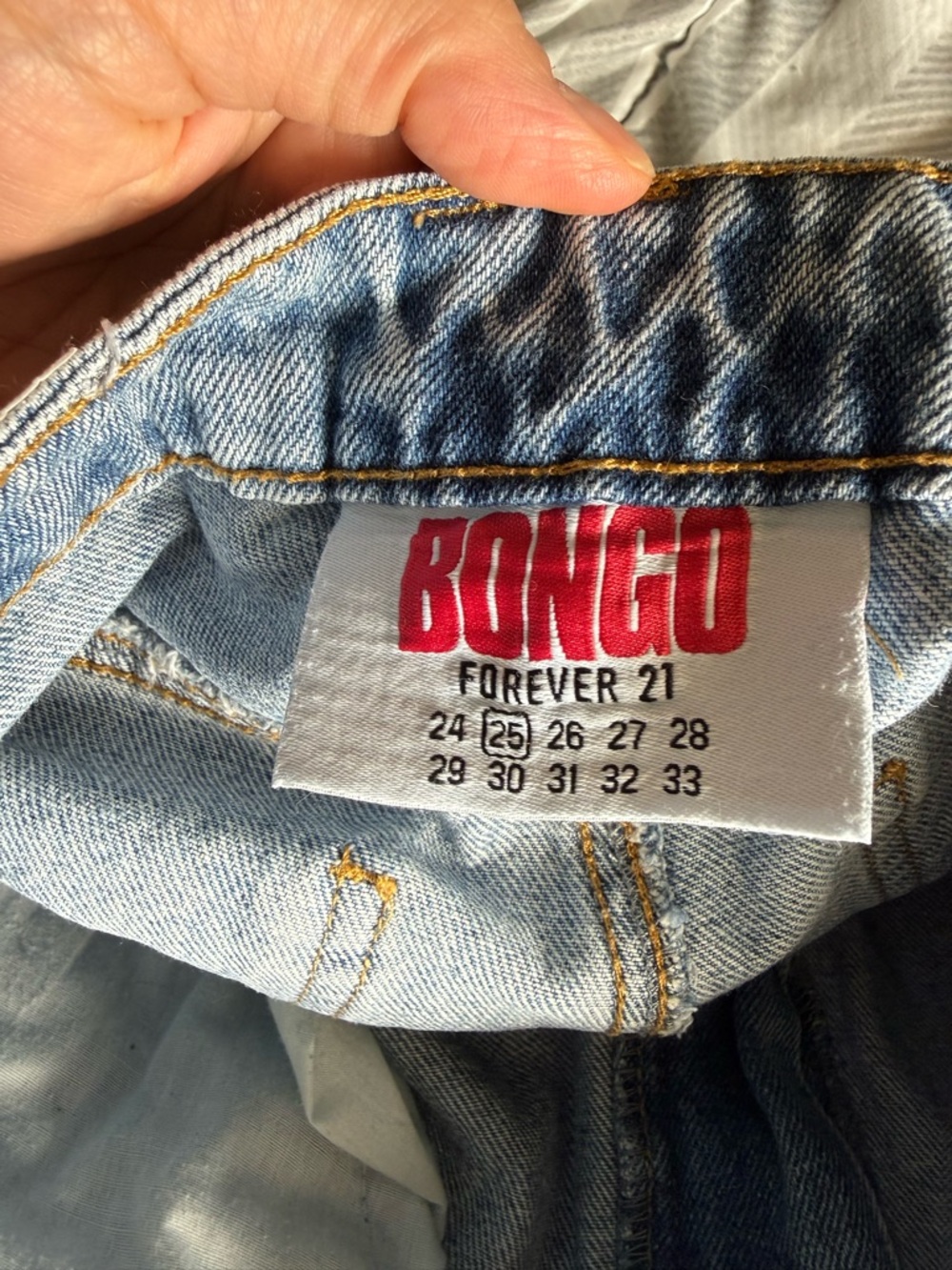 Bongo Classic Light Wash High-Rise Jeans - Light Blue